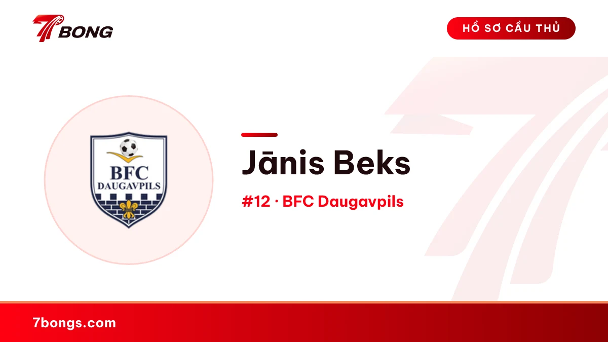 Jānis Beks — BFC Daugavpils
