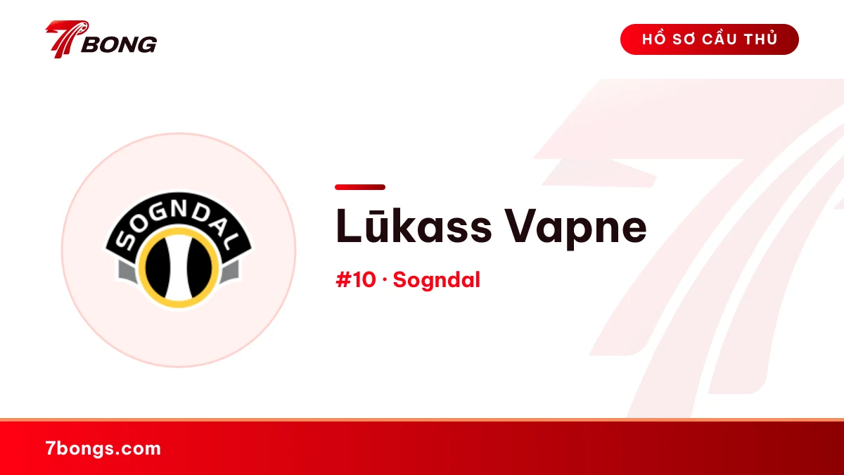 Lūkass Vapne — Sogndal