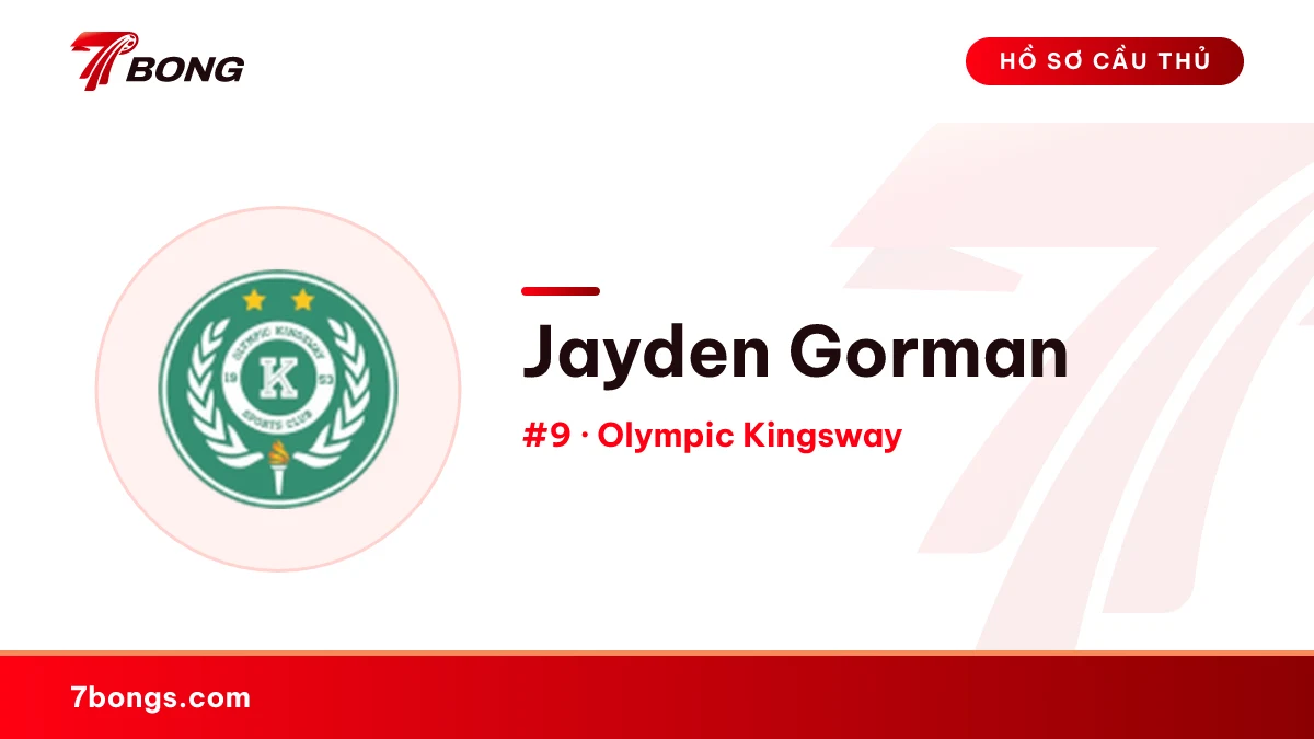 Jayden Gorman — Olympic Kingsway