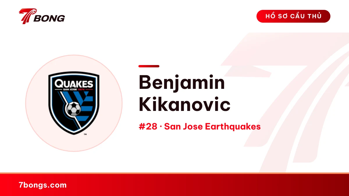 Benjamin Kikanovic — San Jose Earthquakes