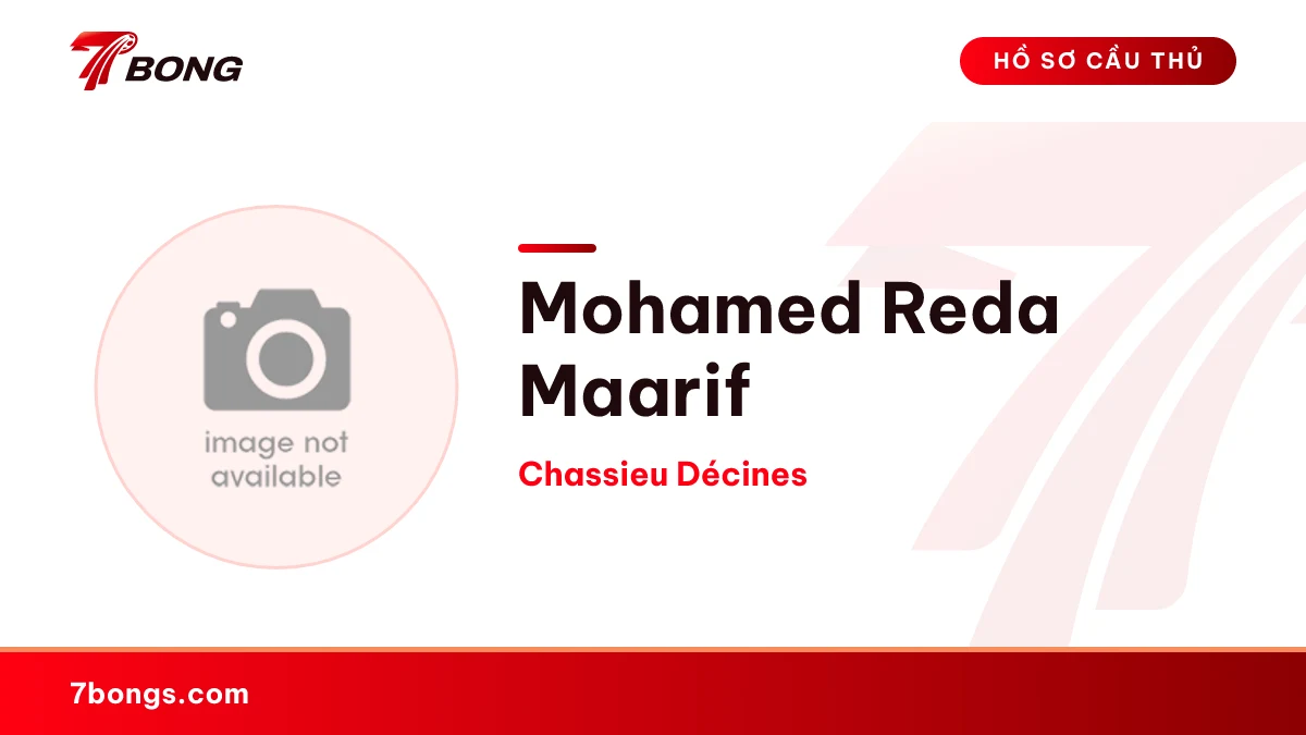 Mohamed Reda Maarif — Chassieu Décines