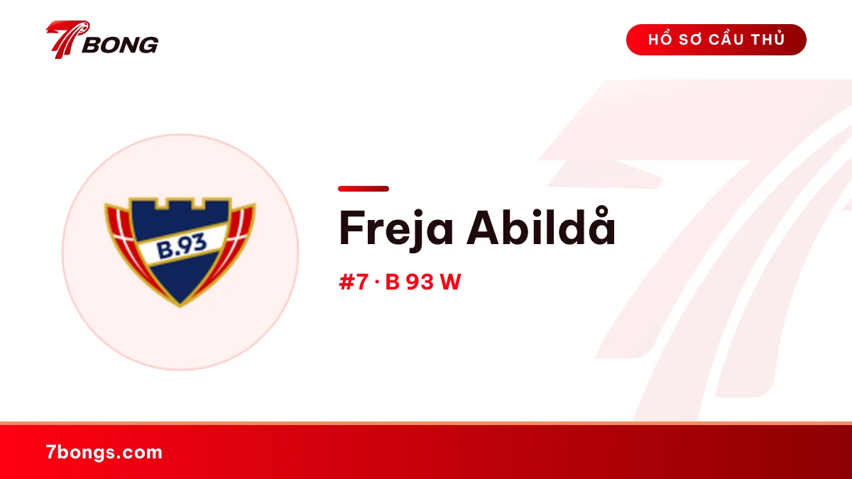 Freja Abildå — B 93 W
