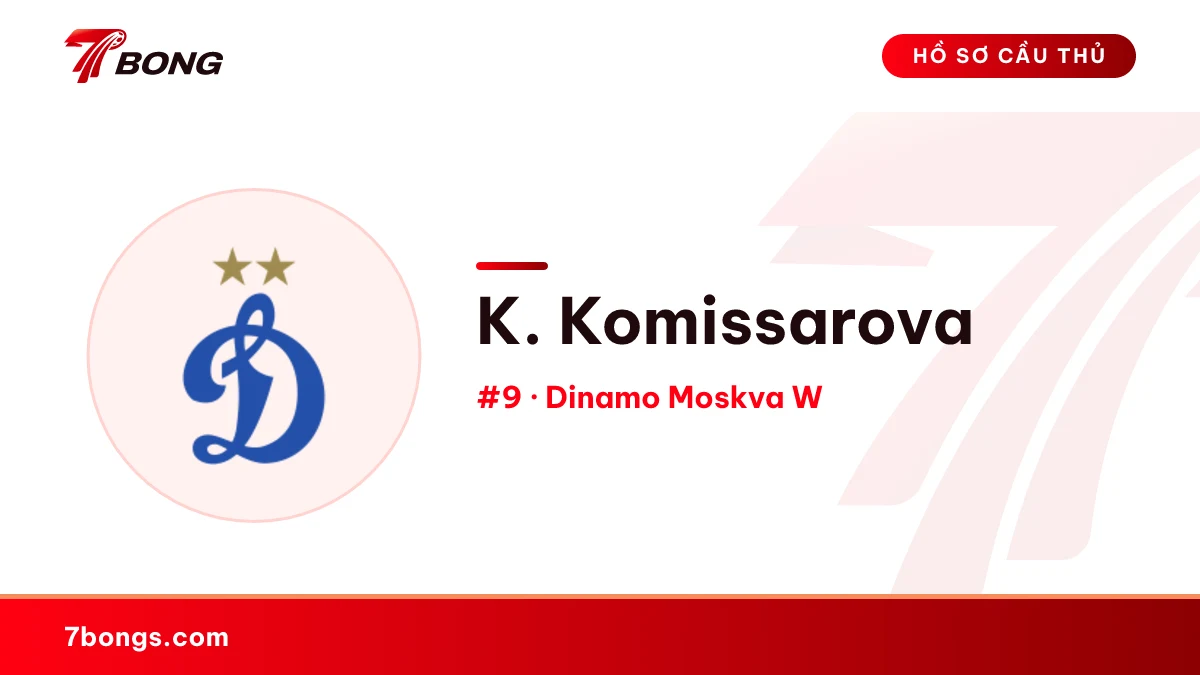 K. Komissarova — Dinamo Moskva W