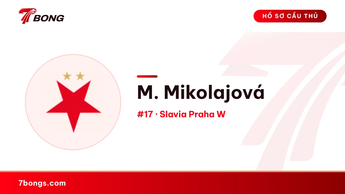 M. Mikolajová — Slavia Praha W