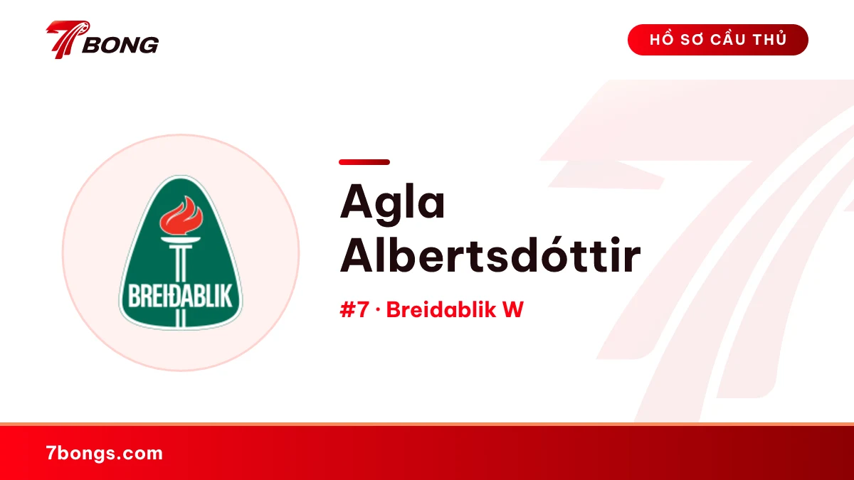 Agla Albertsdóttir — Breidablik W