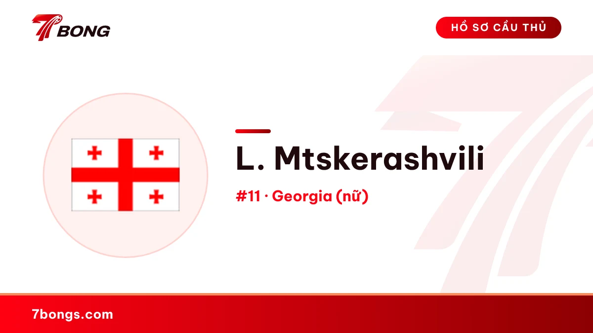 L. Mtskerashvili — Georgia (nữ)