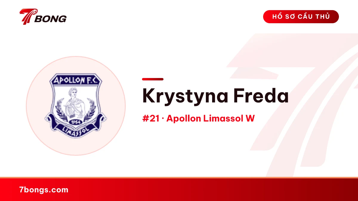 Krystyna Freda — Apollon Limassol W