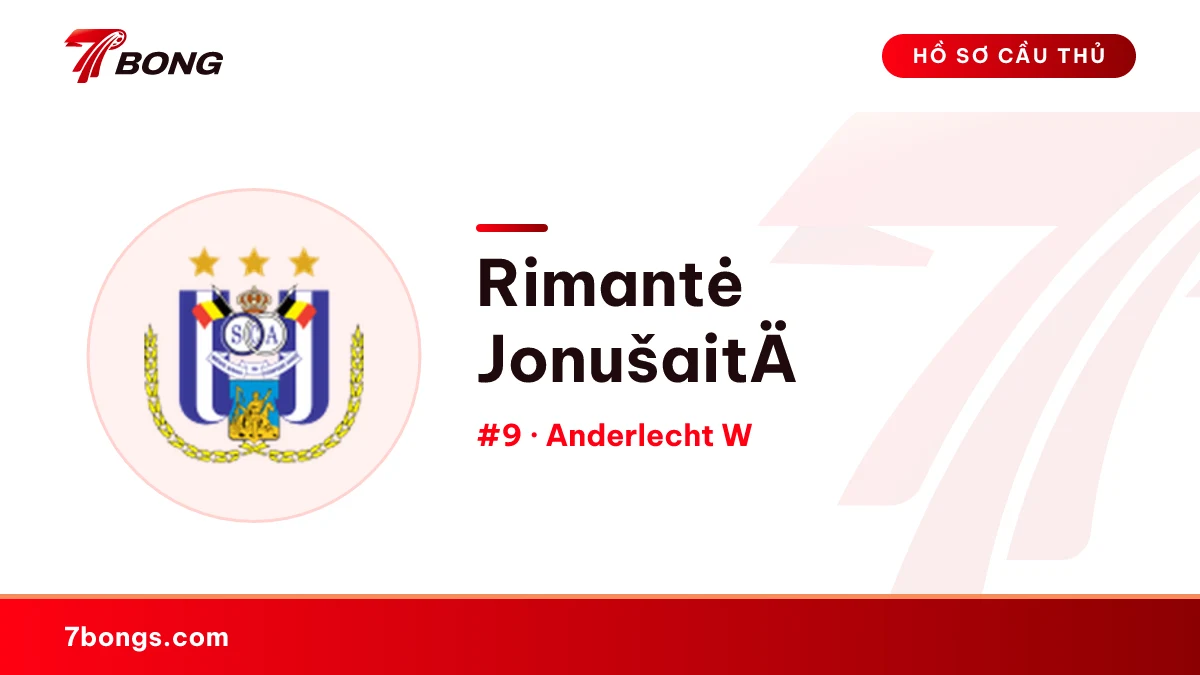 Rimantė JonušaitÄ — Anderlecht W
