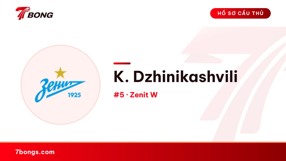 K. Dzhinikashvili — Zenit W