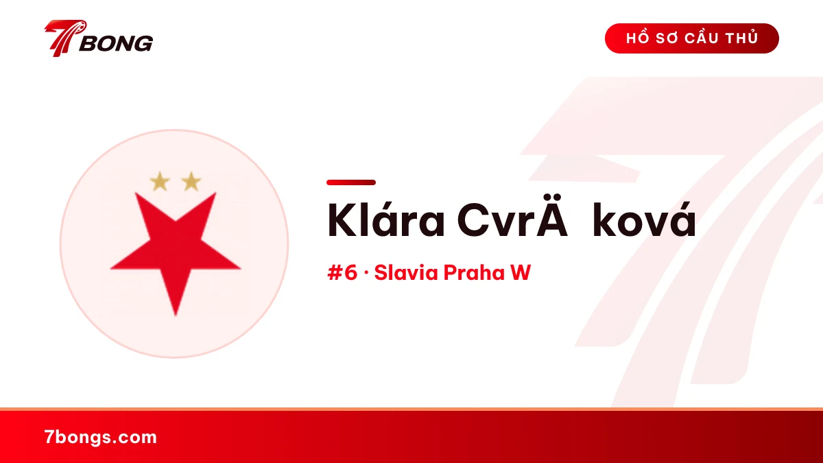 Klára CvrÄková — Slavia Praha W