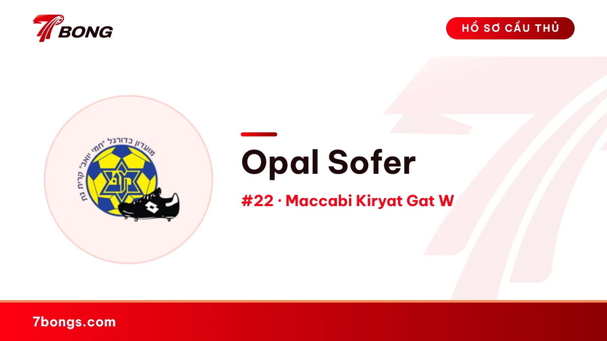 Opal Sofer — Maccabi Kiryat Gat W