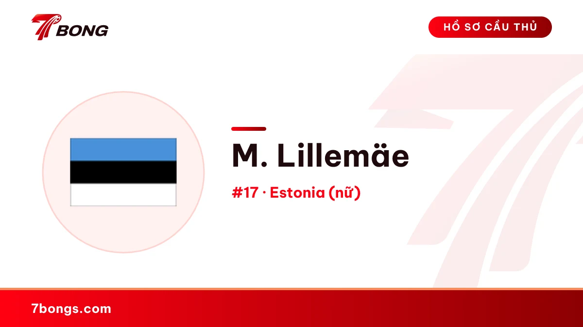 M. Lillemäe — Estonia (nữ)
