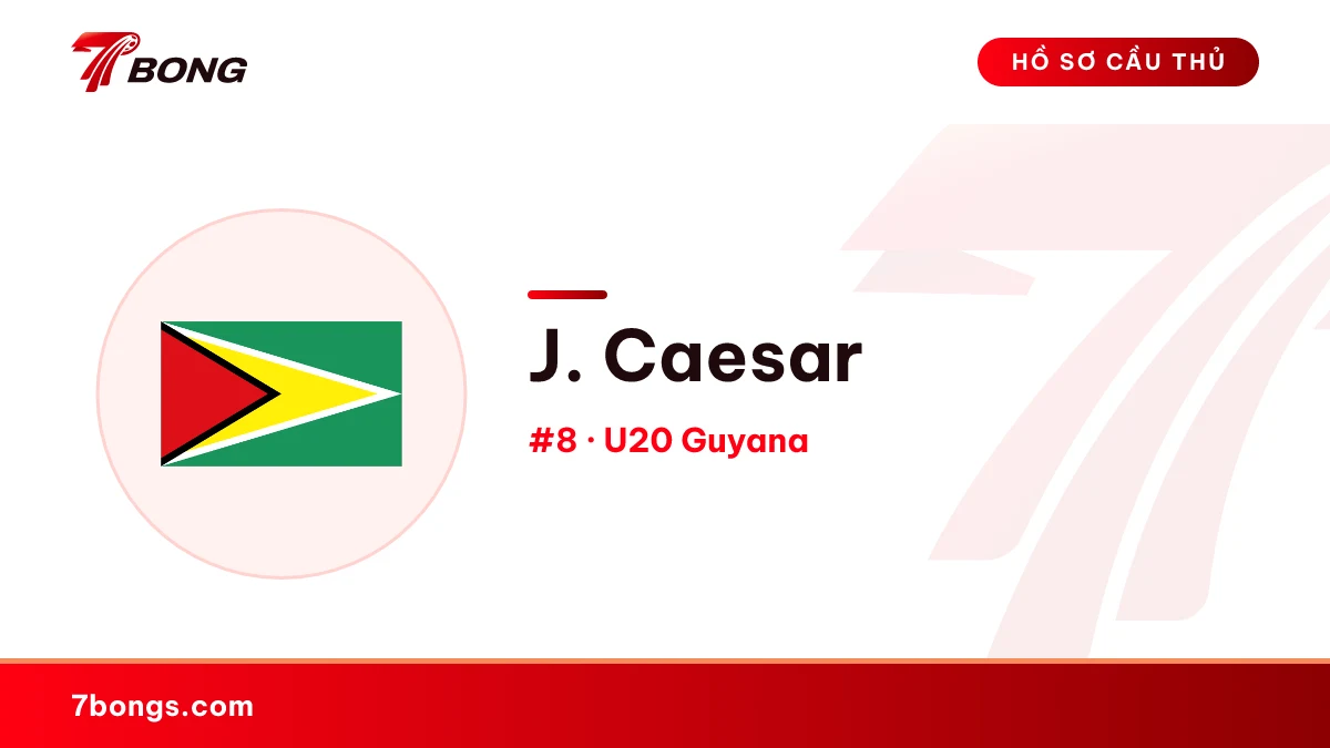 J. Caesar — U20 Guyana