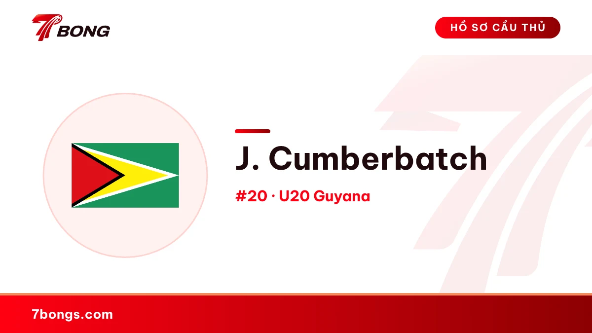 J. Cumberbatch — U20 Guyana