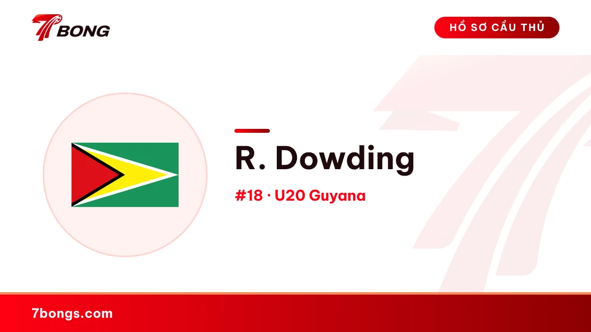 R. Dowding — U20 Guyana
