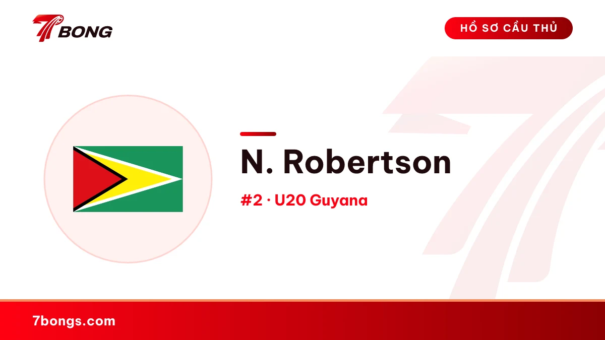 N. Robertson — U20 Guyana