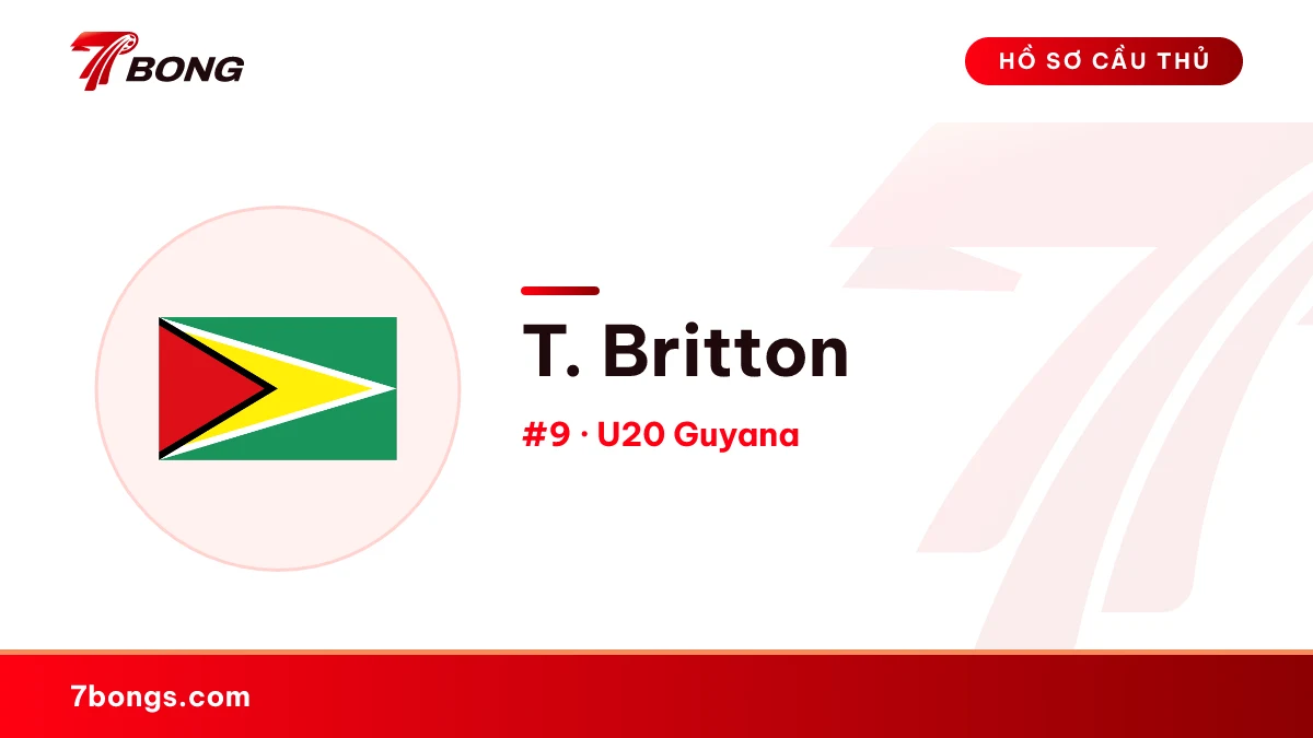 T. Britton — U20 Guyana