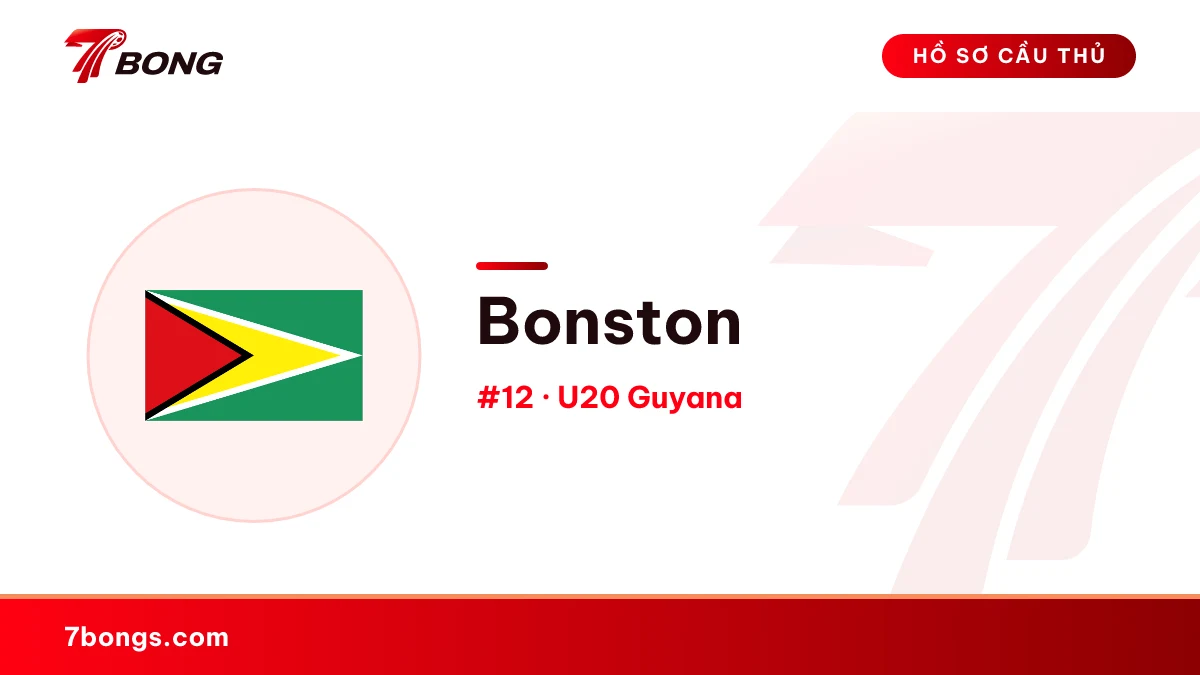 Bonston — U20 Guyana
