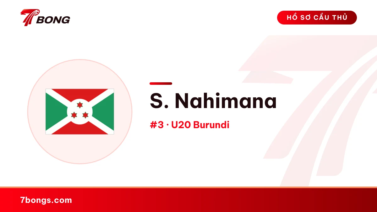S. Nahimana — U20 Burundi
