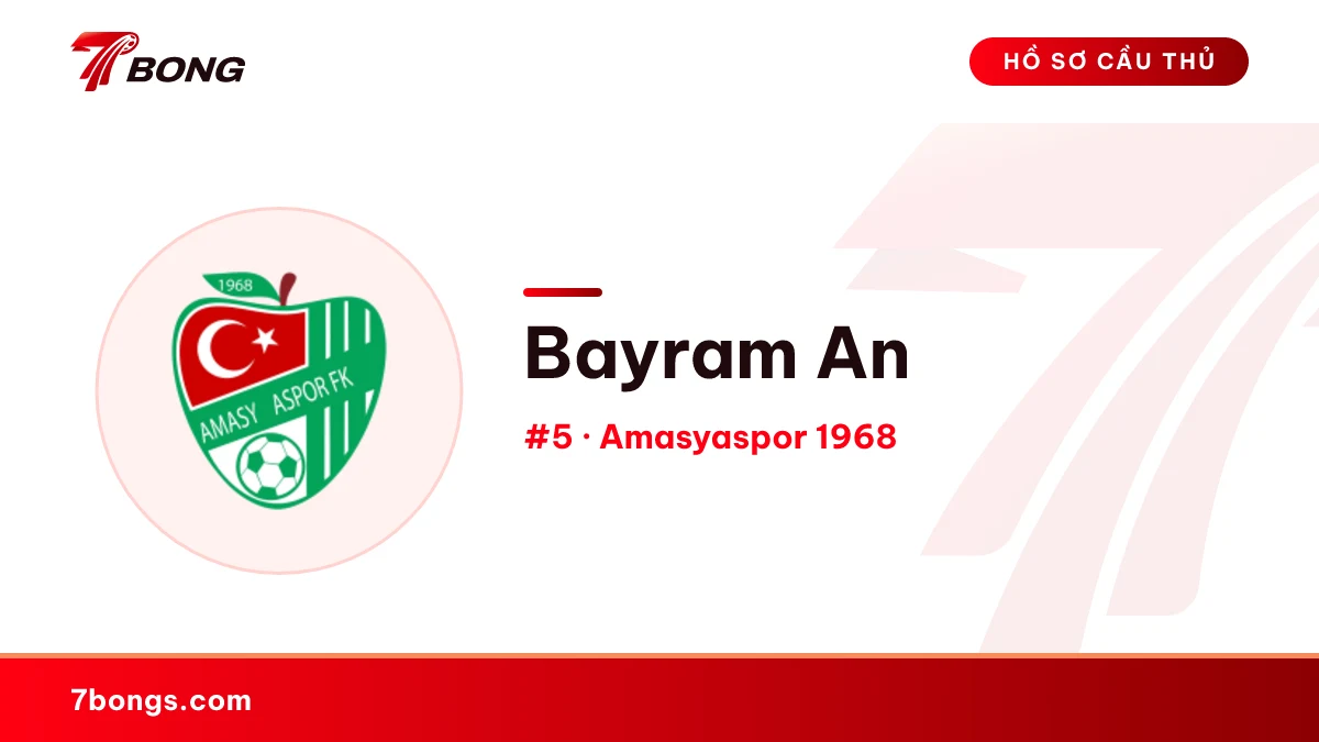 Bayram An — Amasyaspor 1968