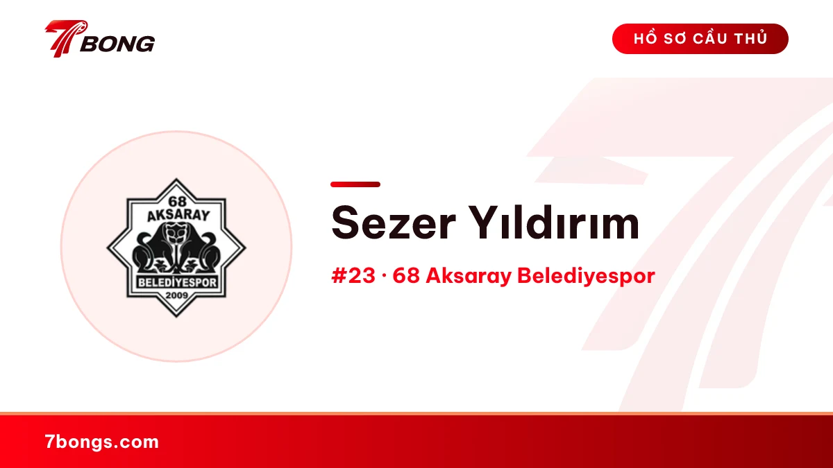 Sezer Yıldırım — 68 Aksaray Belediyespor