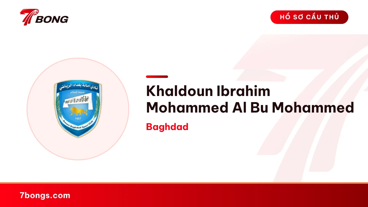 Khaldoun Ibrahim Mohammed Al Bu Mohammed — Baghdad