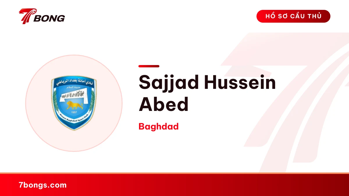 Sajjad Hussein Abed — Baghdad