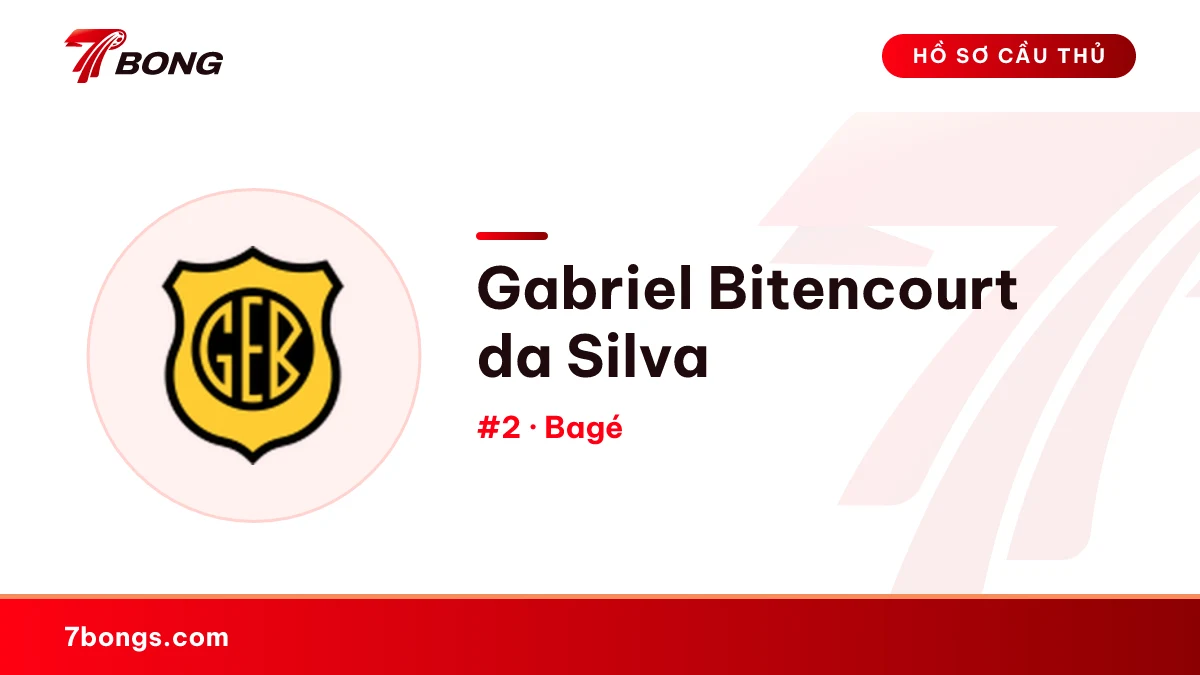 Gabriel Bitencourt da Silva — Bagé