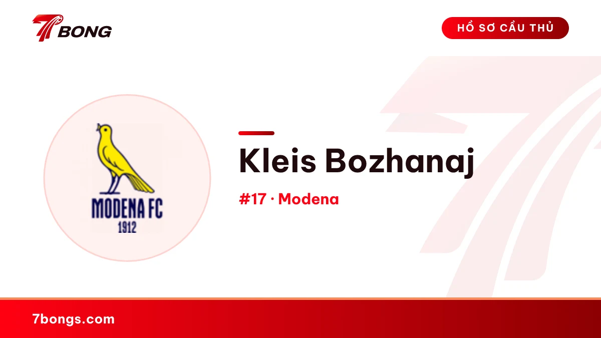 Kleis Bozhanaj — Modena