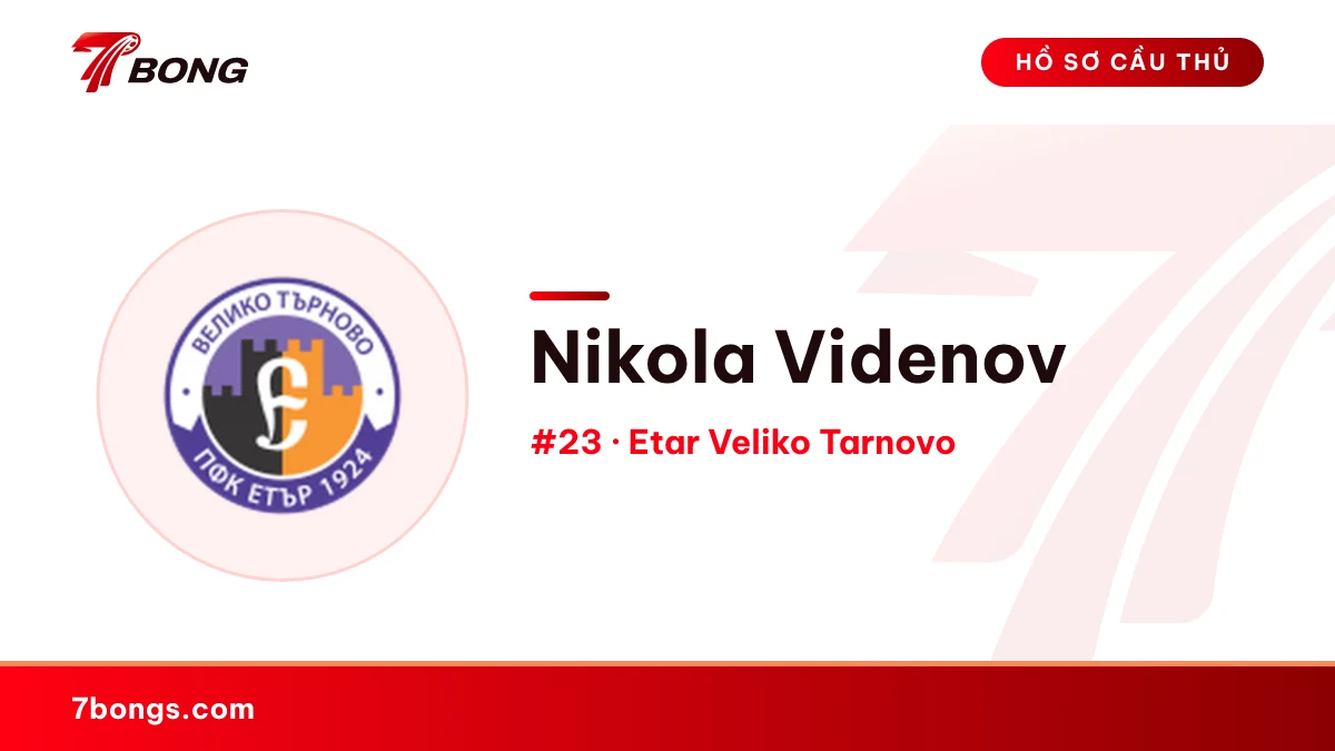 Nikola Videnov — Etar Veliko Tarnovo