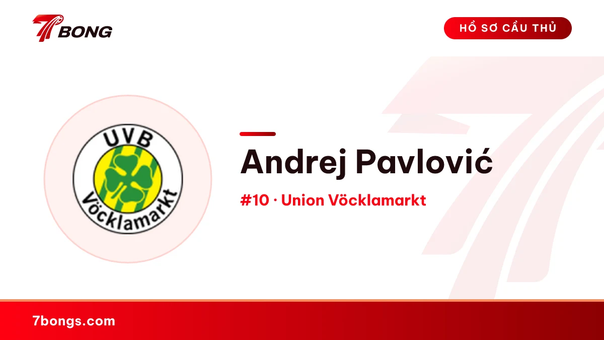 Andrej Pavlović — Union Vöcklamarkt