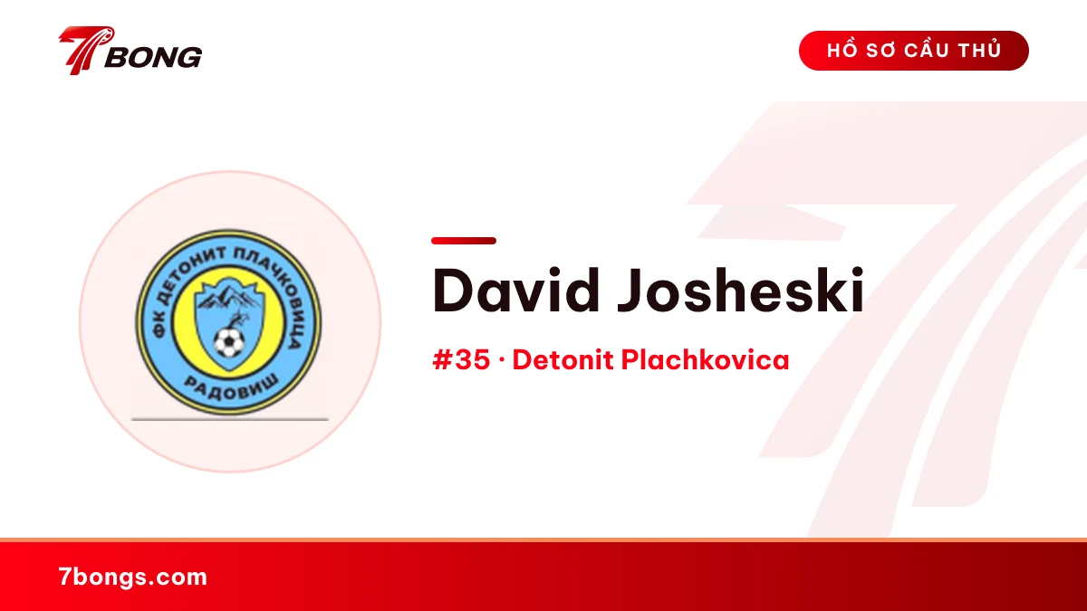 David Josheski — Detonit Plachkovica