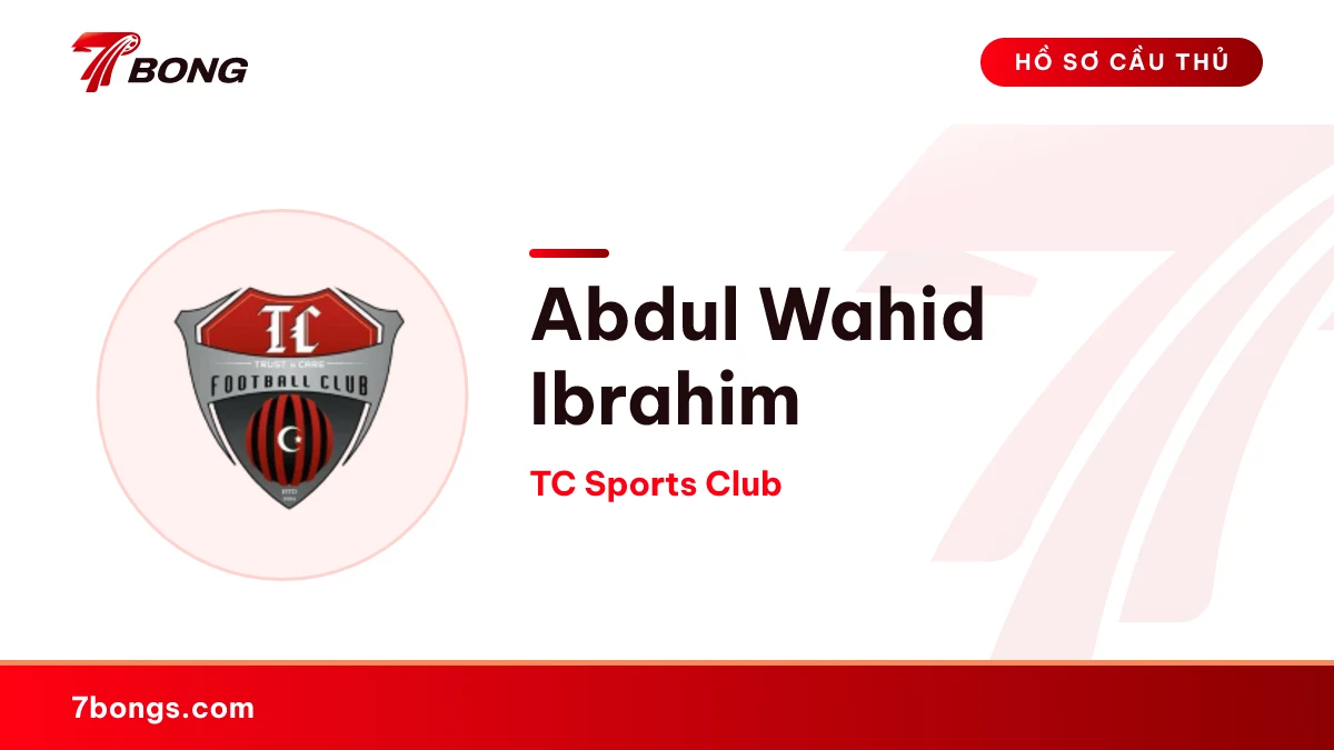 Abdul Wahid Ibrahim — TC Sports Club
