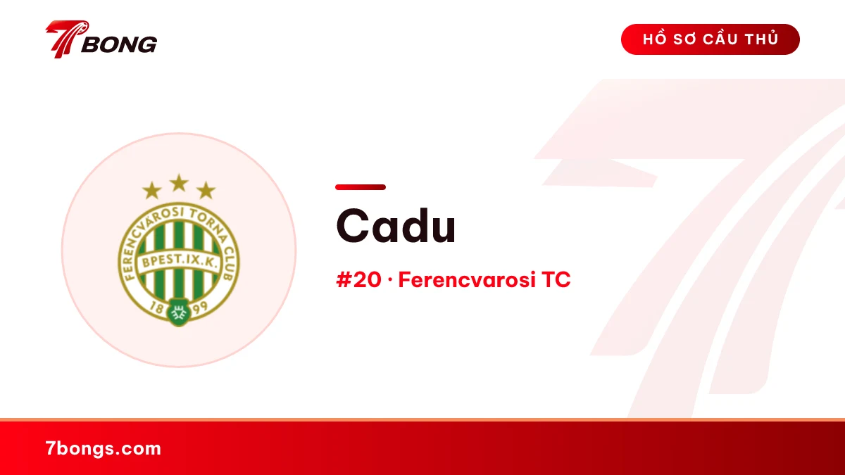 Cadu — Ferencvarosi TC