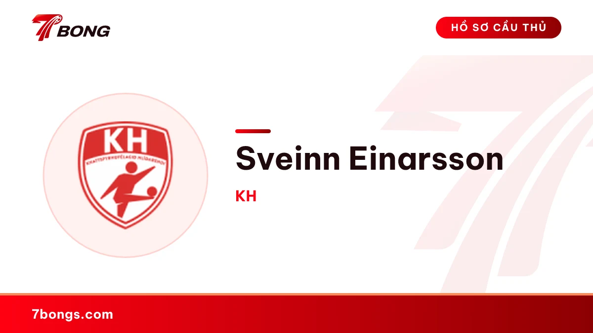 Sveinn Einarsson — KH