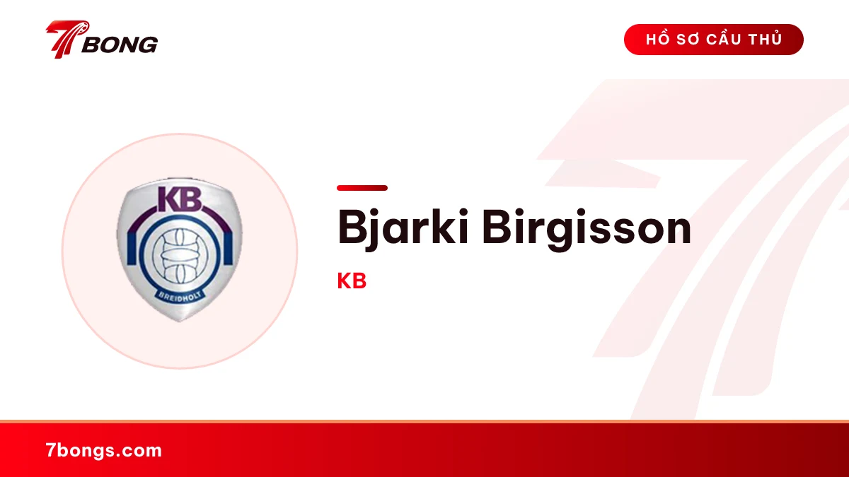Bjarki Birgisson — KB