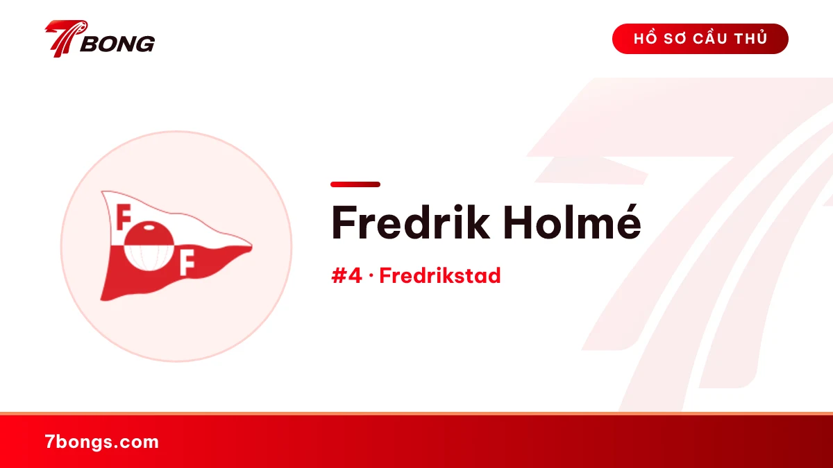 Fredrik Holmé — Fredrikstad