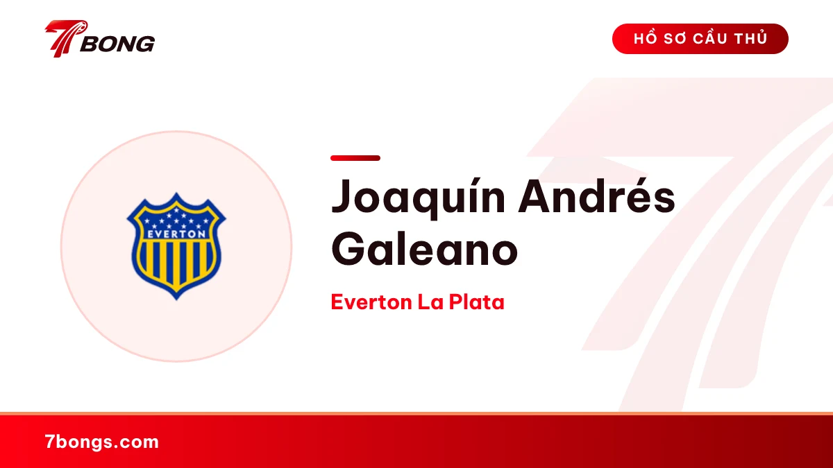 Joaquín Andrés Galeano — Everton La Plata