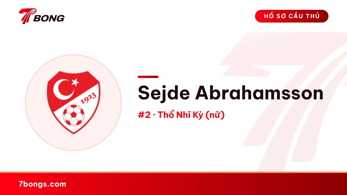 Sejde Abrahamsson — Thổ Nhĩ Kỳ (nữ)