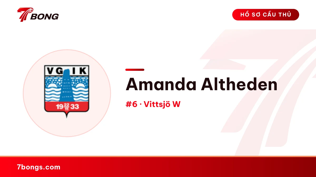 Amanda Altheden — Vittsjö W