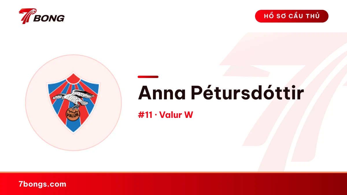 Anna Pétursdóttir — Valur W