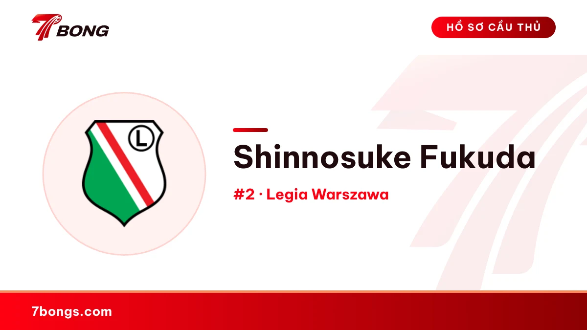 Shinnosuke Fukuda — Legia Warszawa