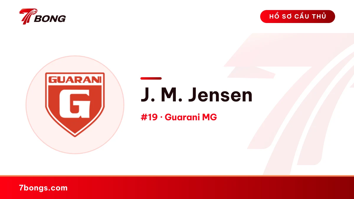 J. M. Jensen — Guarani MG