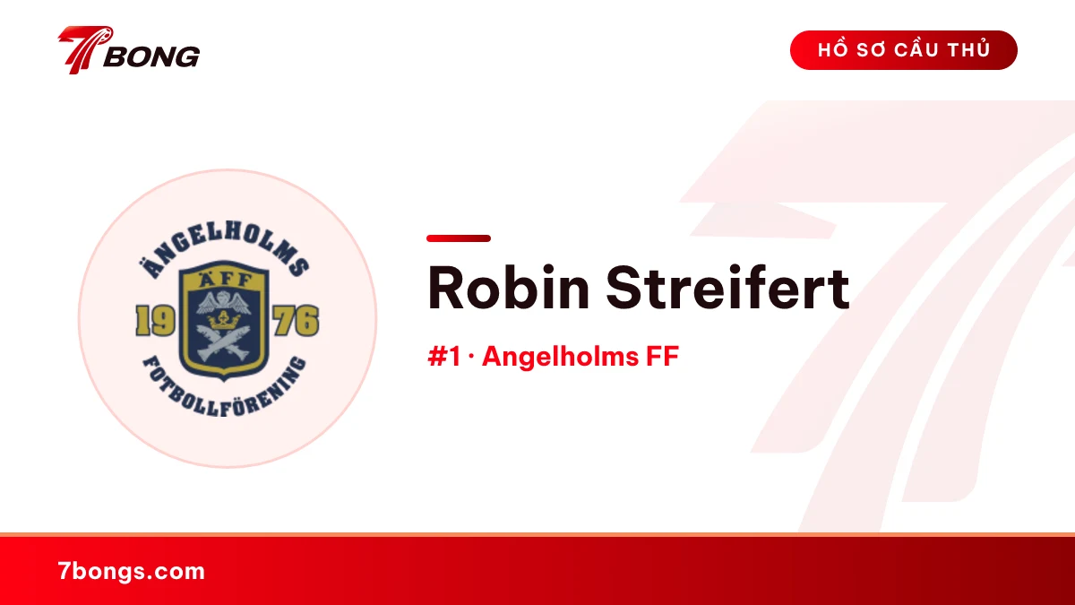 Robin Streifert — Angelholms FF