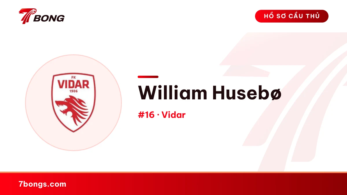 William Husebø — Vidar