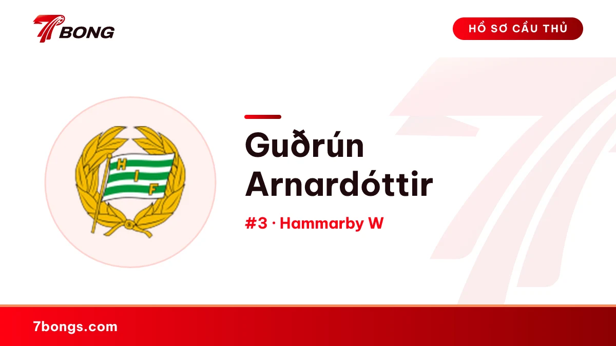 Guðrún Arnardóttir — Hammarby W