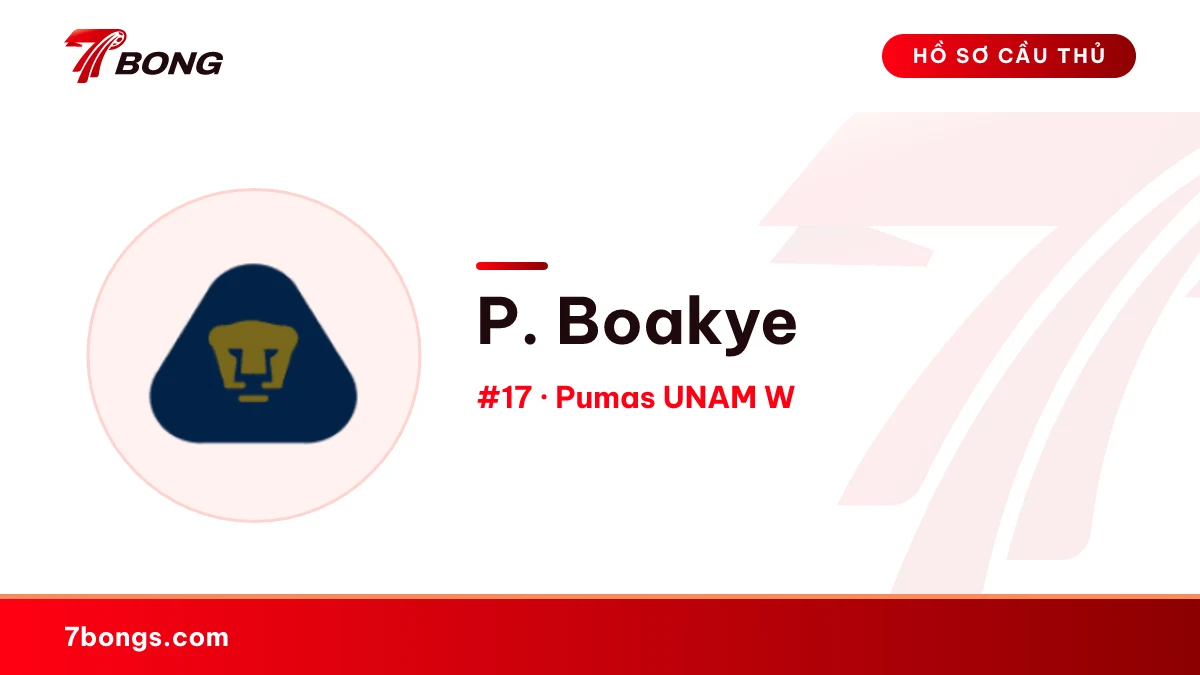 P. Boakye — Pumas UNAM W