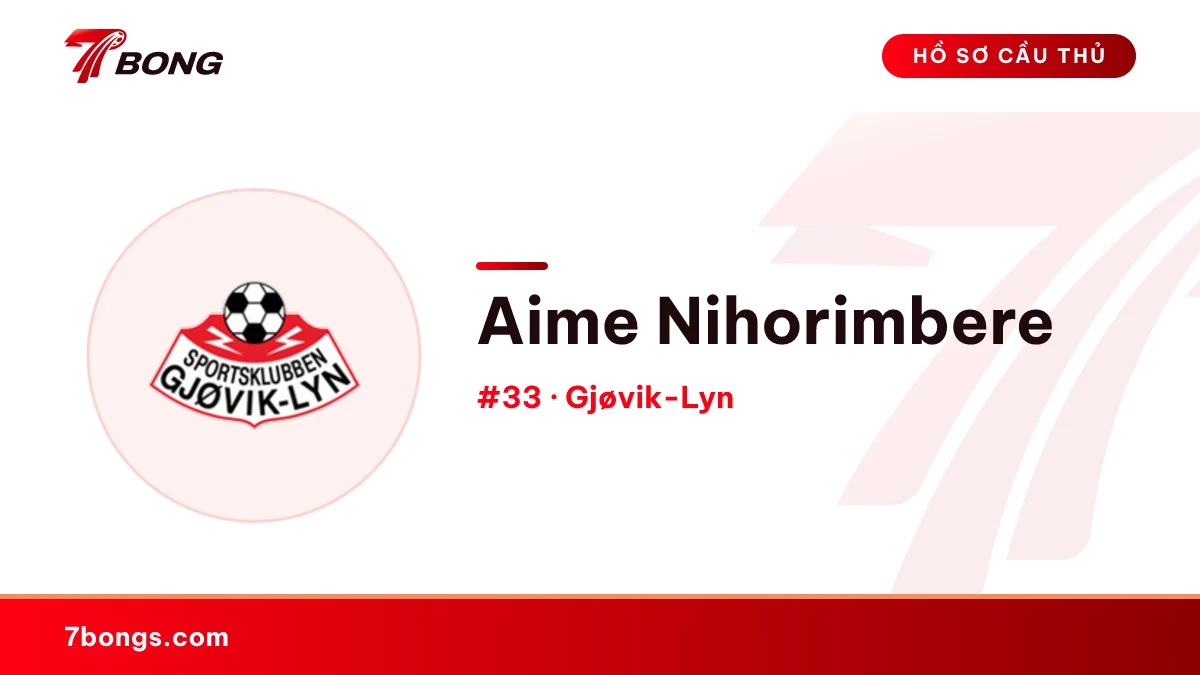Aime Nihorimbere — Gjøvik-Lyn
