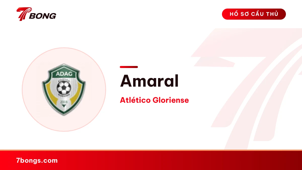 Amaral — Atlético Gloriense