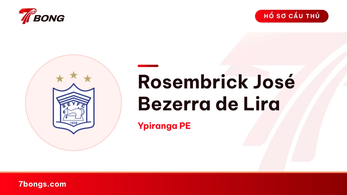 Rosembrick José Bezerra de Lira — Ypiranga PE